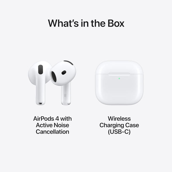 Apple AirPods 4 with noise cancellation