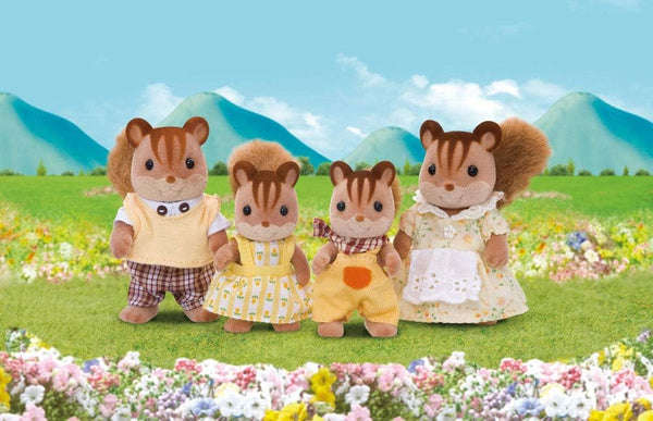 Sylvanian Families: Walnut Squirrel Family