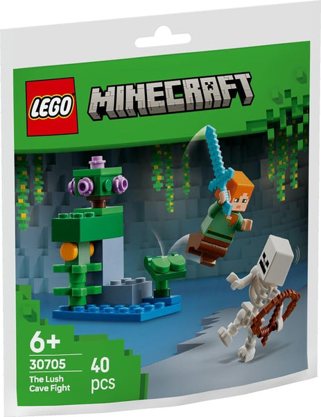 LEGO® | Minecraft: The Lush Cave Fight (30705) (Polybag)