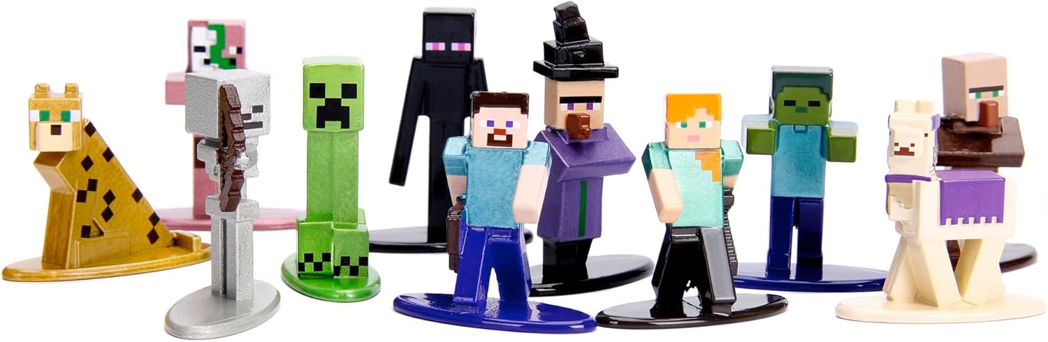 Minecraft Nano Metal Mini Figures