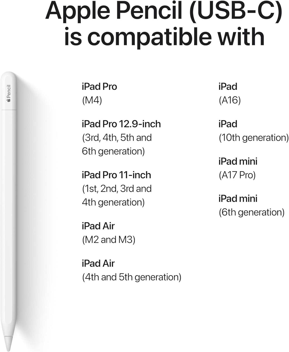Apple Pencil (USB-C)