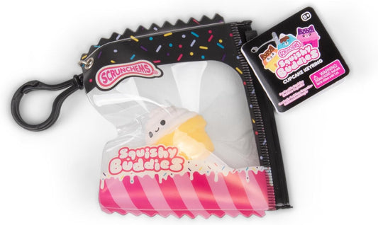 Scrunchems: Squishy Buddies Cupcake Keyring (Assorted)