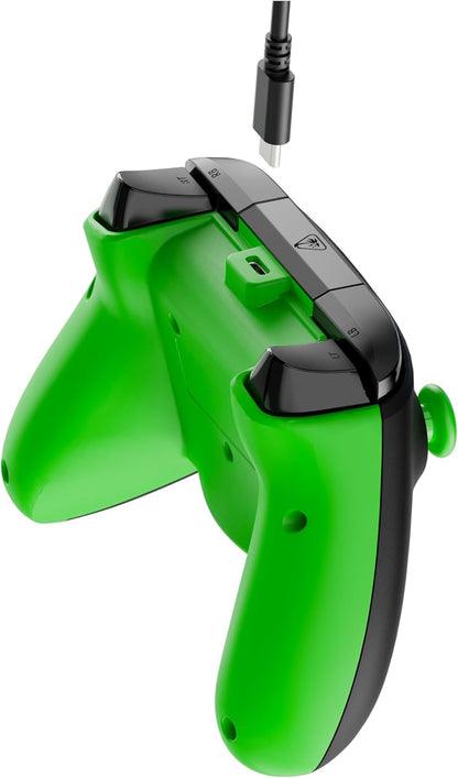 Turtle Beach Rematch Controller, Black/Green | Xbox Series X