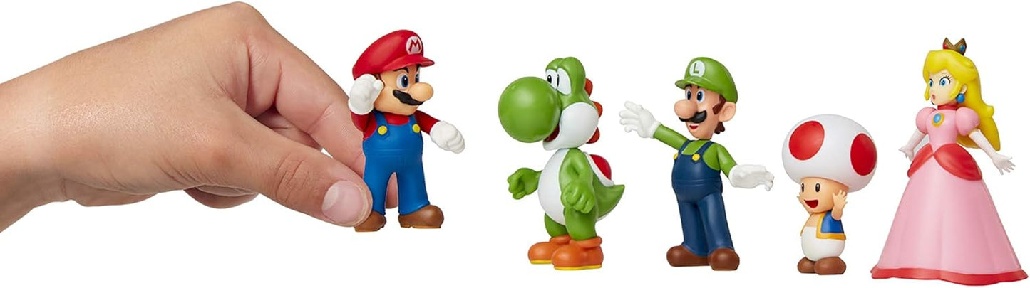 Super Mario 2.5" Mario and Friends 5 Pack
