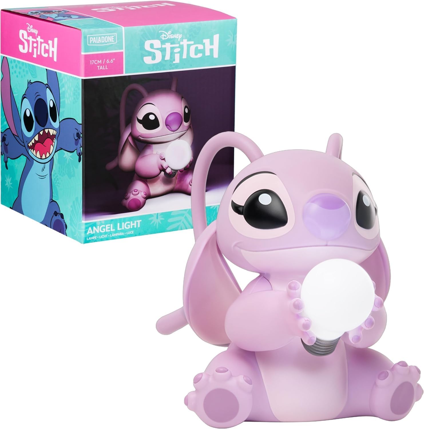 Disney Stitch & Angel lamp 16cm