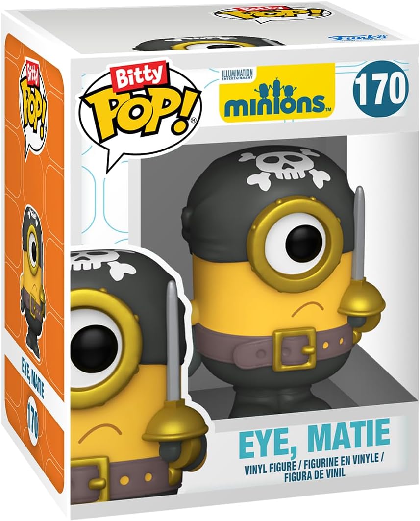 Blister 4 figures Bitty POP Minions