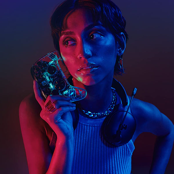 PDP Gaming Afterglow Wireless Nintendo Switch Pro Controller: Prismatic RGB LED Lighting