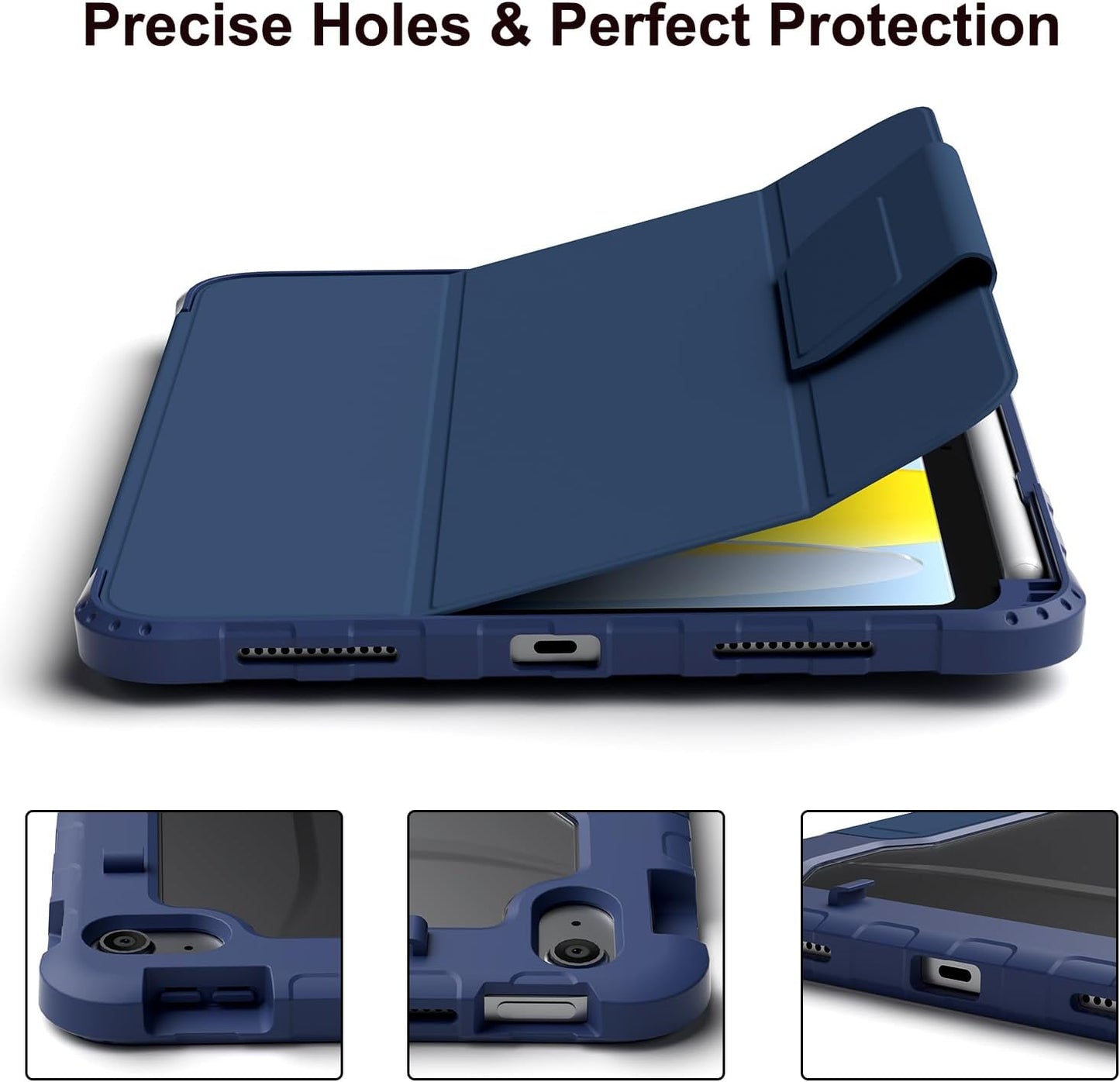 TOPESCT Case Blue iPad A16 11th Generation 11 Inch 2025/ iPad 10th Generation 10.9 Inch 2022