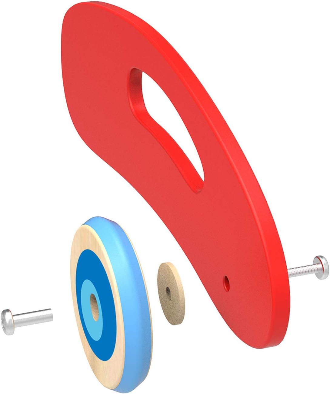 Baby Walker Wooden with Blocks (Tooky Toy)