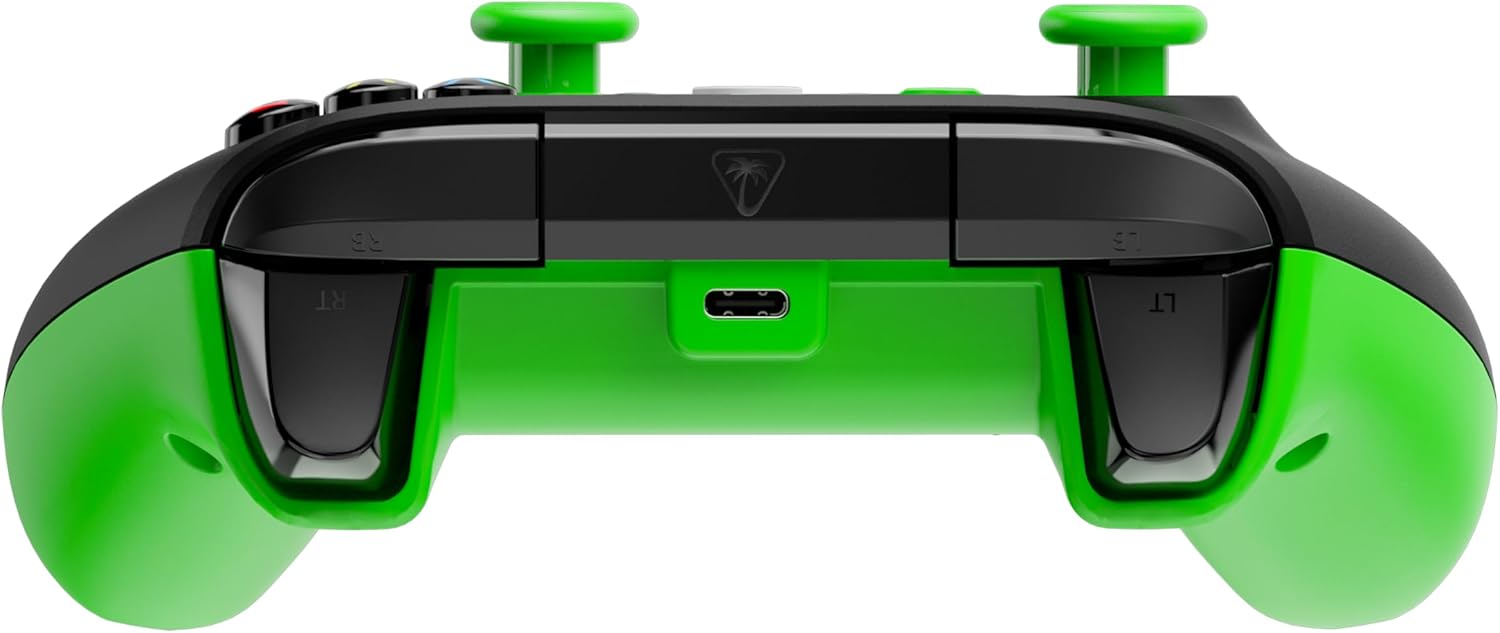 Turtle Beach Rematch Controller, Black/Green | Xbox Series X