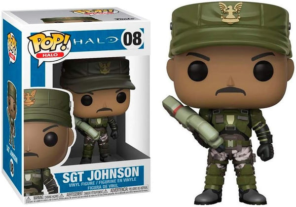 Funko POP: Halo - Sgt Johnson 08
