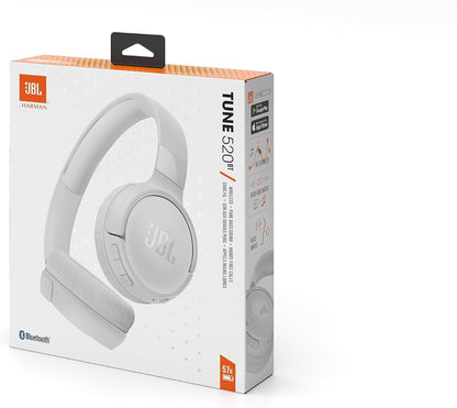 JBL Tune 520BT Wireless Bluetooth Headphones - White