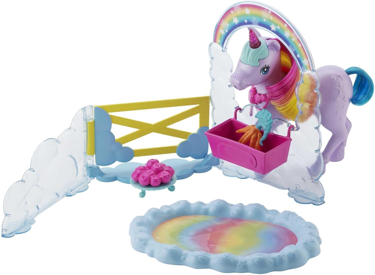 Barbie: Rainbow Potty Unicorn Playset
