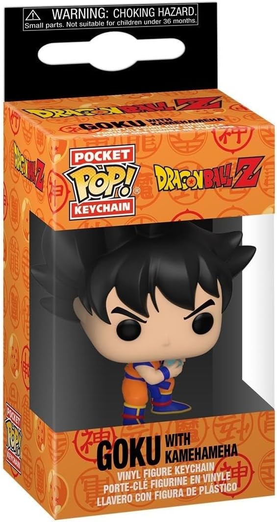 FUNKO POP! : DRAGON BALL Z - GOKU WITH KAMEHAMEHA POCKET KEYCHAIN