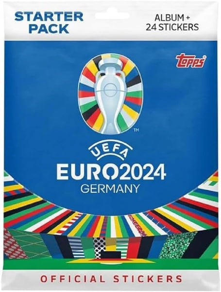 Topps Official Sticker Collection - UEFA Euro 2024 Starter Pack