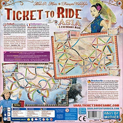 TICKET TO RIDE ASIA: MAP COLLECTION