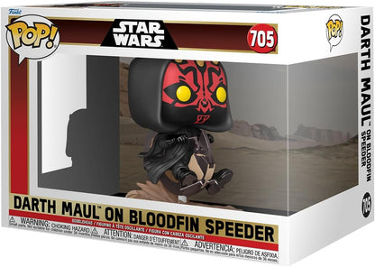 Funko POP: Star Wars The Phantom Menace Darth Maul on Bloodfin 705