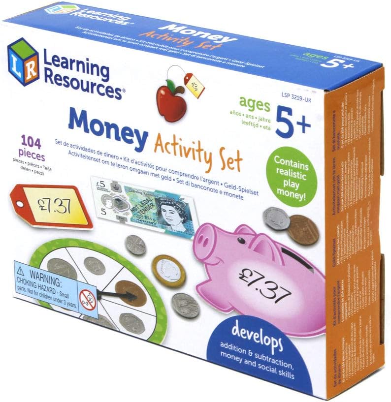 Money Activity Set LEARNING RESOURCES MONEY ACTIVITY SET – VIJAY