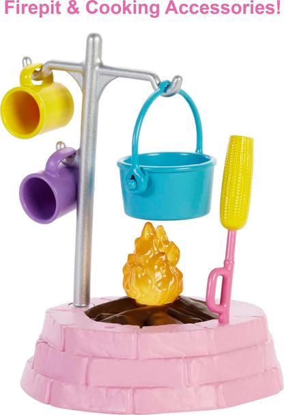 Barbie: It Takes Two - Skipper Camping Doll + Pet