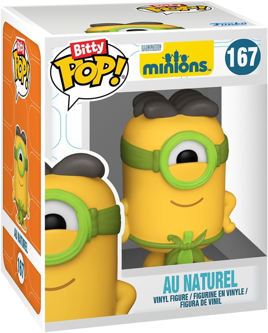 Blister 4 figures Bitty POP Minions