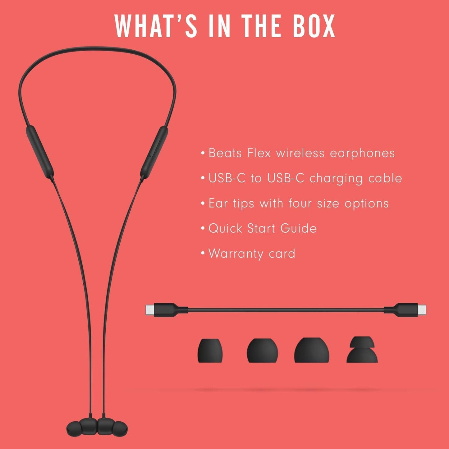 Beats Flex Wireless Earphones (Black)