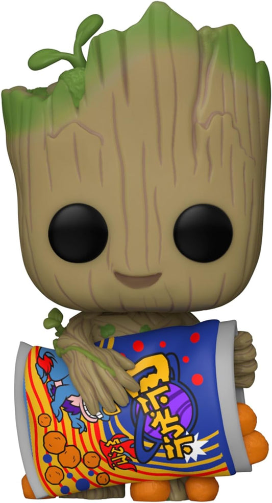 Funko POP: I Am Groot - Groot with Cheese Puffs 1196