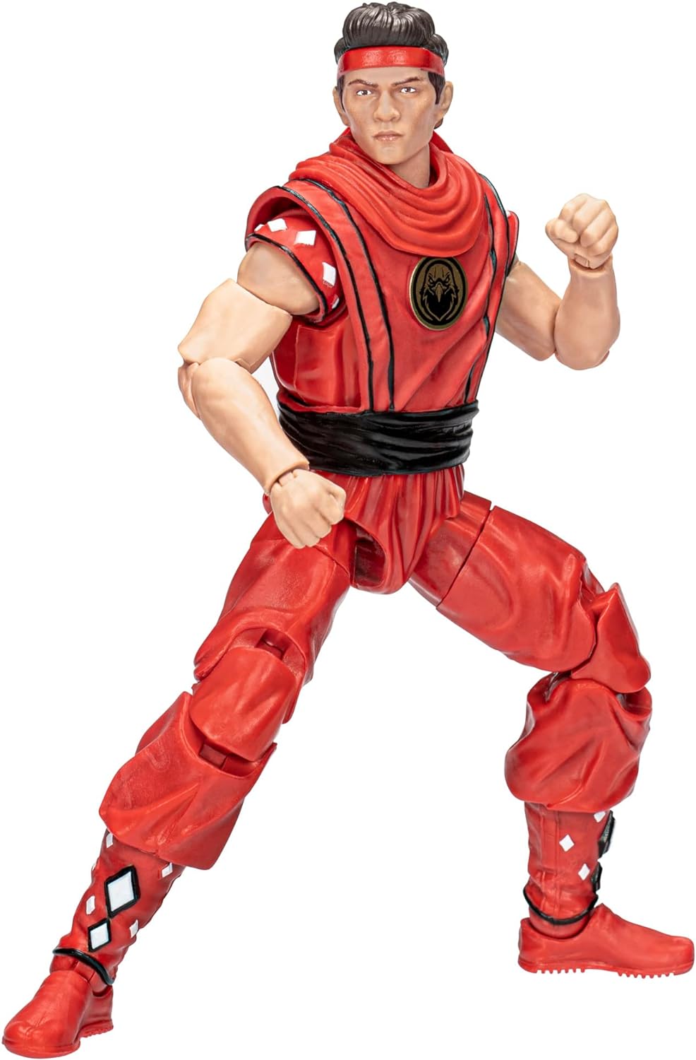 Hasbro Figure Power Rangers X Cobra  Kai Lighting Collection Miguel Diaz Red Eagle Ranger
