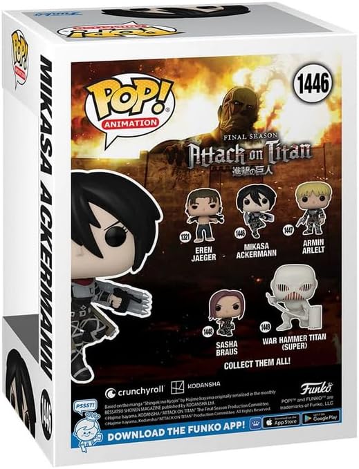 Funko POP: Attack on Titan Mikasa Ackerman 1446