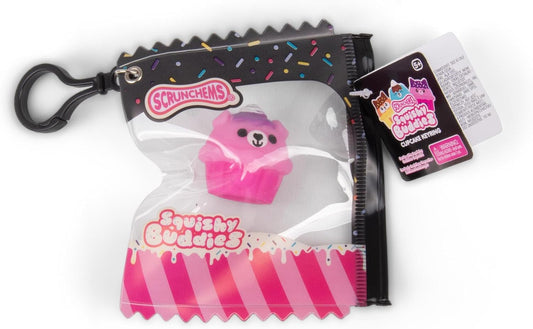 Scrunchems: Squishy Buddies Cupcake Keyring (Assorted)