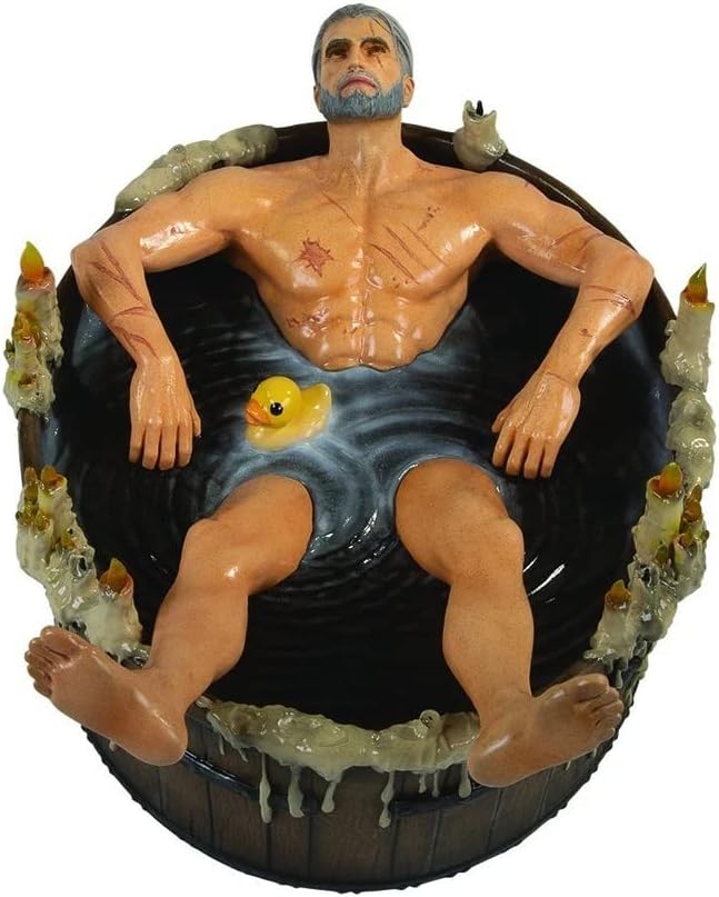 Dark Horse Statue Geralt In The Bath The Witcher 3