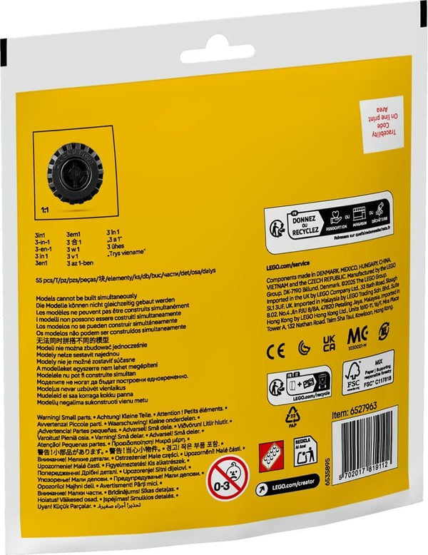 LEGO® | City: Mini Convertible Monster Truck (30691) (Polybag)