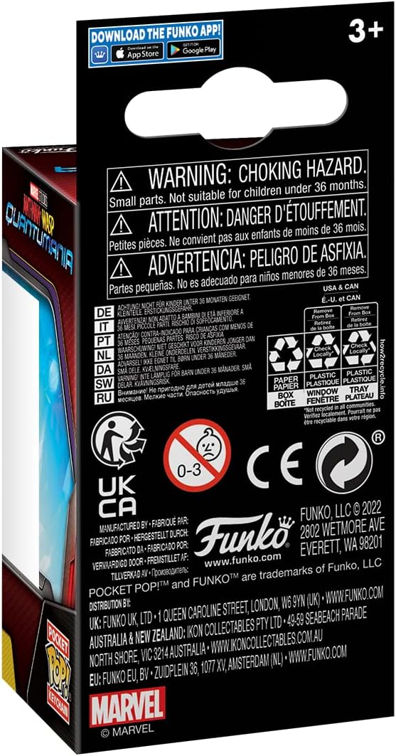 Funko POP Keychain: Marvel Antman and the Wasp