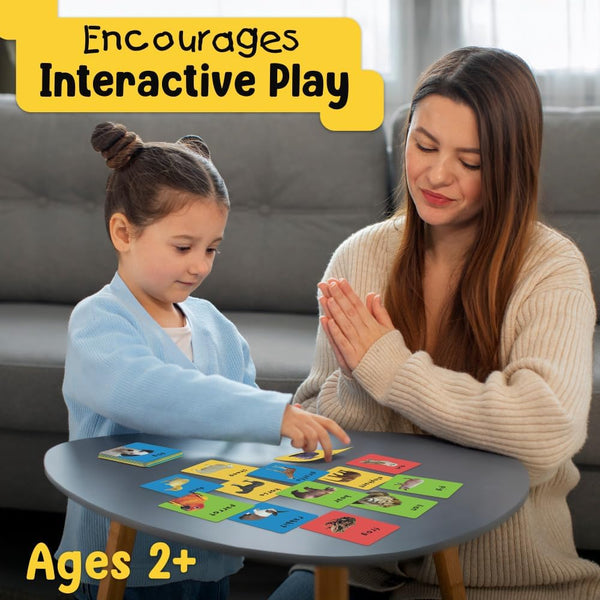 First 100 Animals Card Game