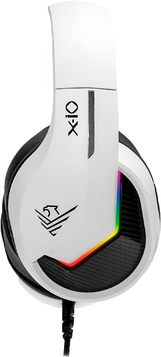 Phoenix Headset Gaming White X-IO RGB