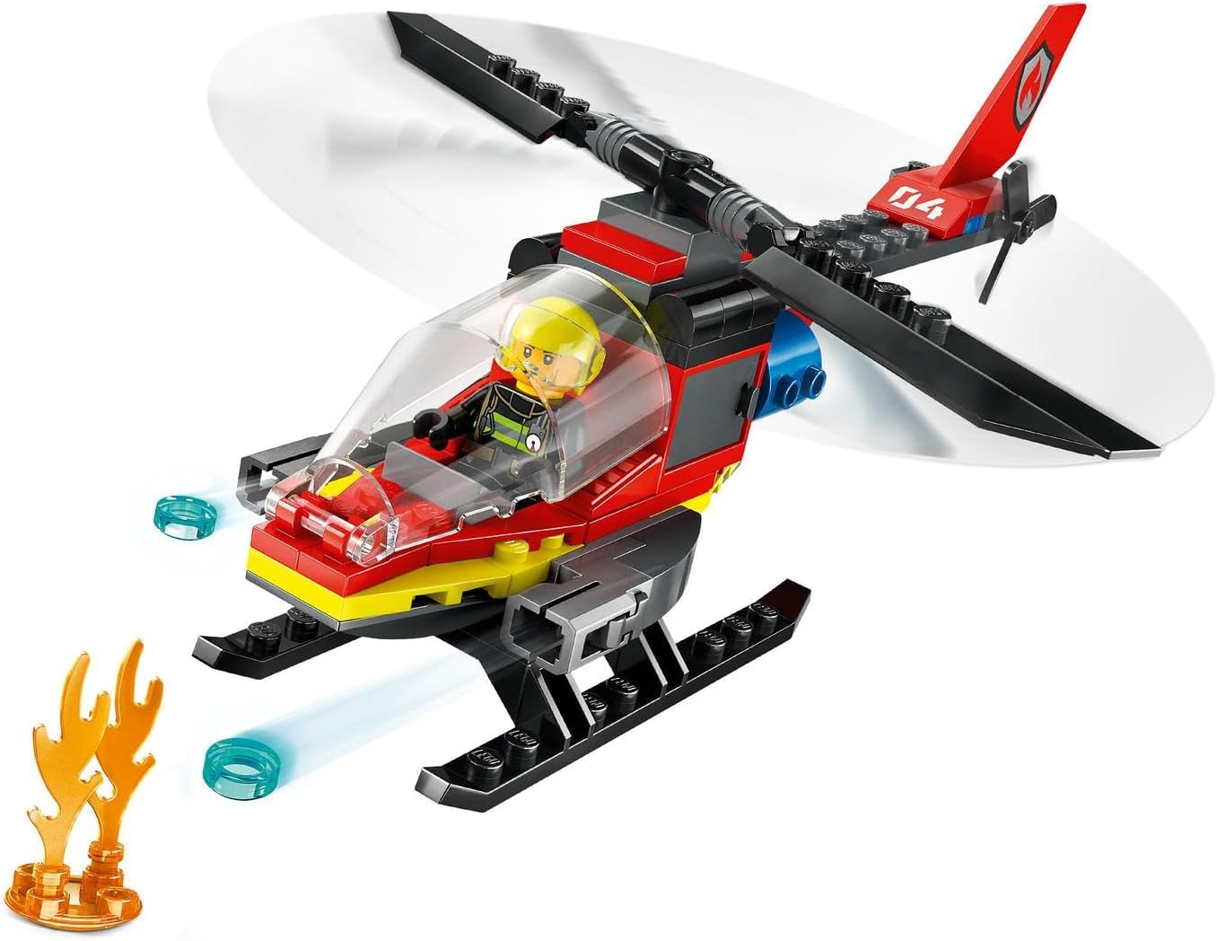 LEGO® | City: Fire Rescue Helicopter (60411)