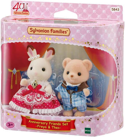 Sylvanian Families: Freya & Theo Anniversary Friends Set