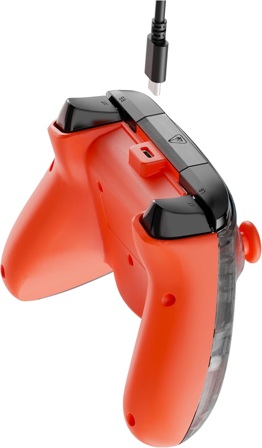 Turtle Beach Rematch Controller, Green Camo Black/Orange | Xbox