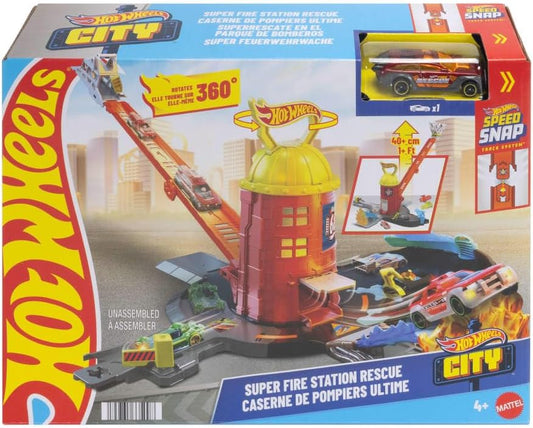 Hot Wheels City Super Fire Station