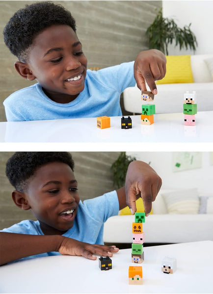 Minecraft Mob Head Minifigures Assortment