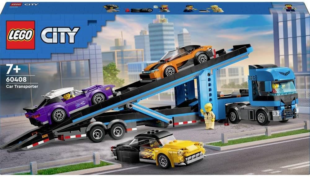 LEGO® | City: Car Transporter Truck with Sports Cars (60408)