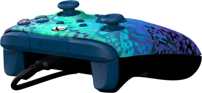Xbox Wired Controller Rematch Glitch Green (PDP)