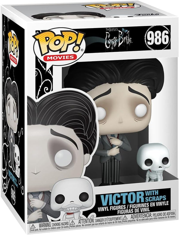 Funko POP: Corpse Bride Victor with Scraps 986