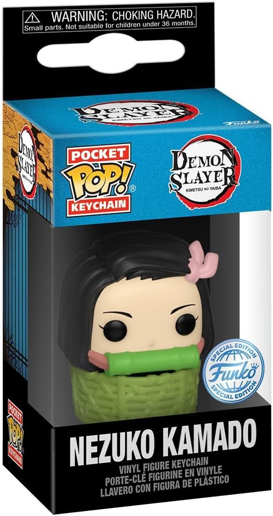 FUNKO POP! : DEMON SLAYER - NEZUKO KAMADO POCKET KEYCHAIN