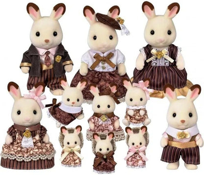 Sylvanian Families Chocolate Rabbit Family Anniversary