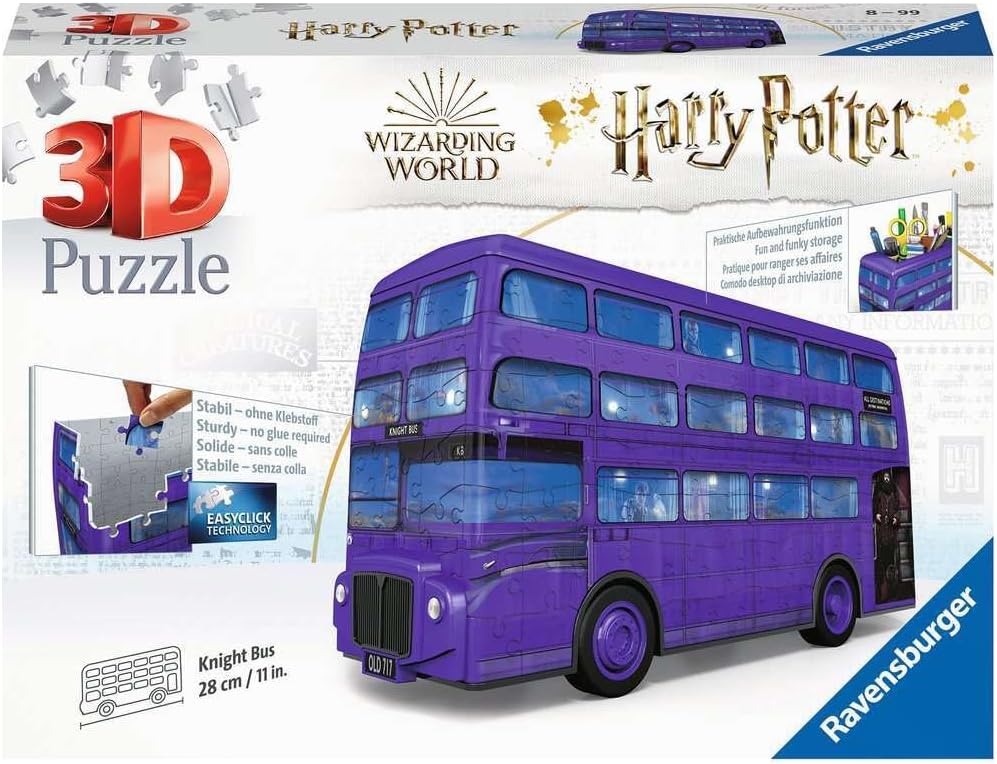 Ravensburger | Harry Potter Knight Bus 216 Piece 3D Puzzle