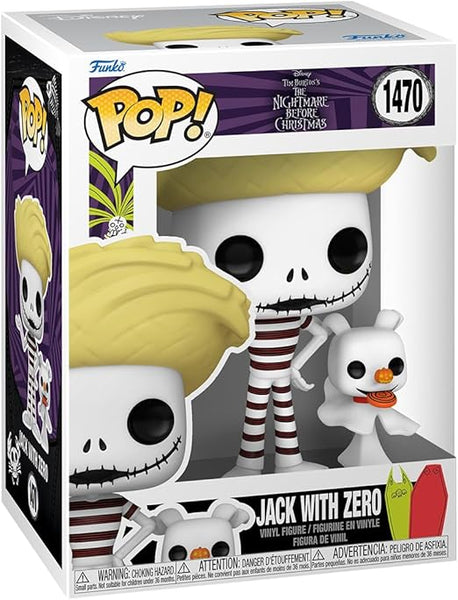 Funko POP! : Nightmare Before Christmas - Jack with Zero 1470