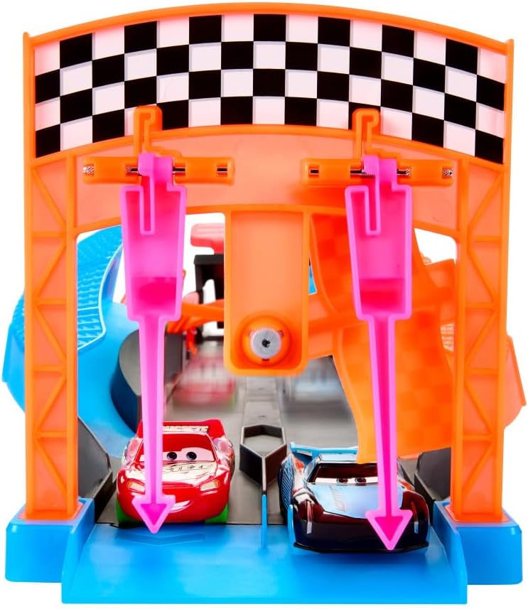 Disney Cars Night Racing Track Set