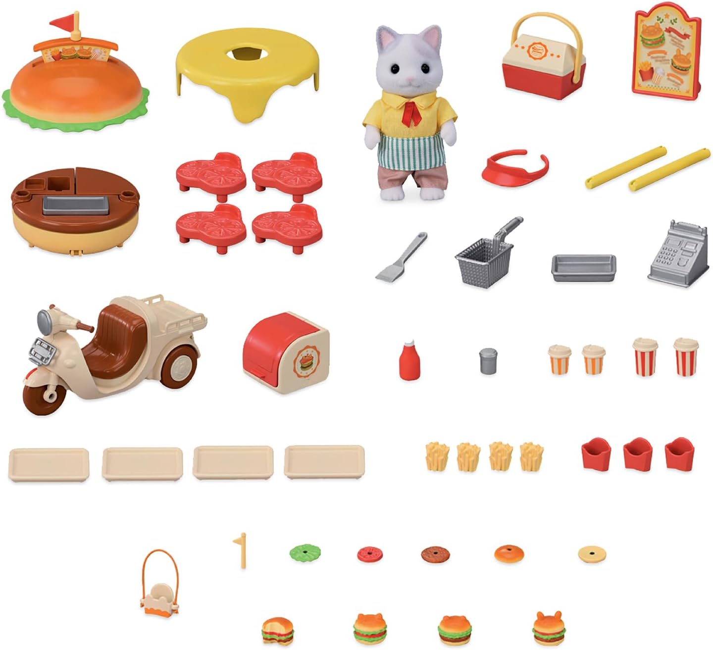 Sylvanian Families - Hamburger Stand