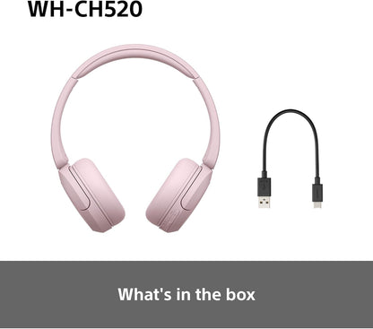 Sony Headphones Bluetooth Pink (WH-CH520)