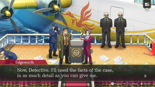Ace Attorney Investigations 1 & 2 Collection (# - Asian - English Box) (Nintendo Switch)